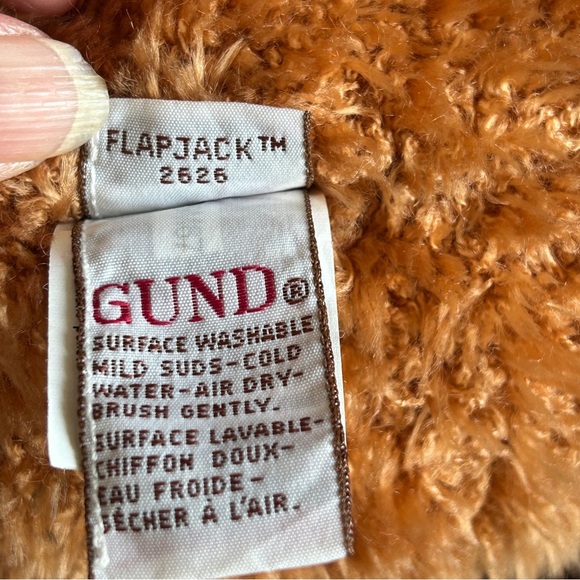 Retired Vintage Gund Flapjack #2626 Monkey Plush Stuffed Animal Has ALL TAGS - Picture 4 of 12